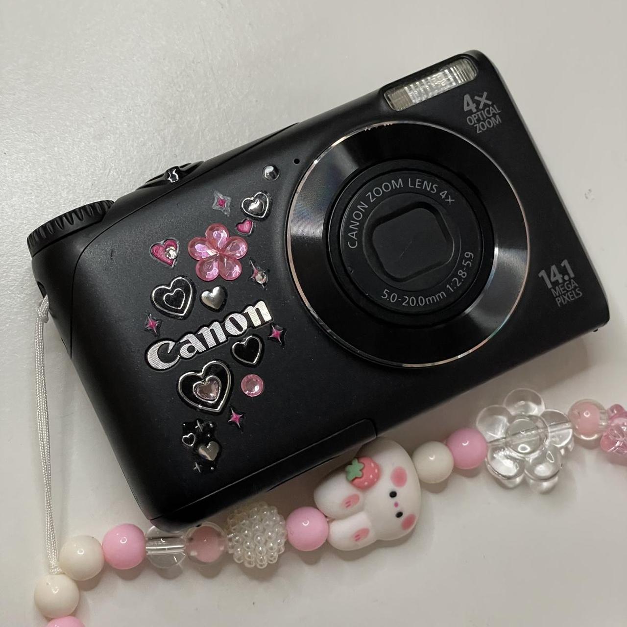 Canon Pink and Black Cameras-and-accessories