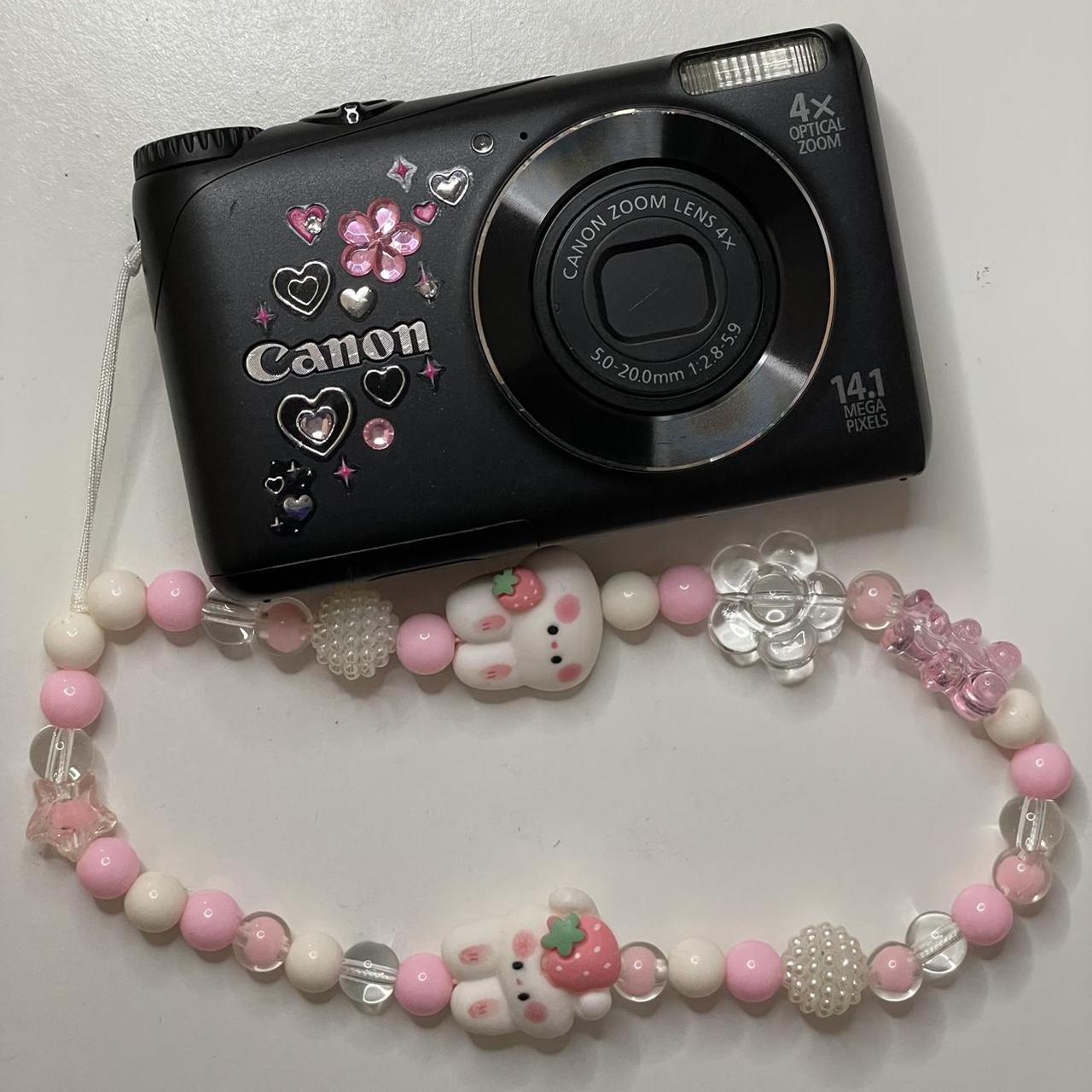 Canon Pink and Black Cameras-and-accessories