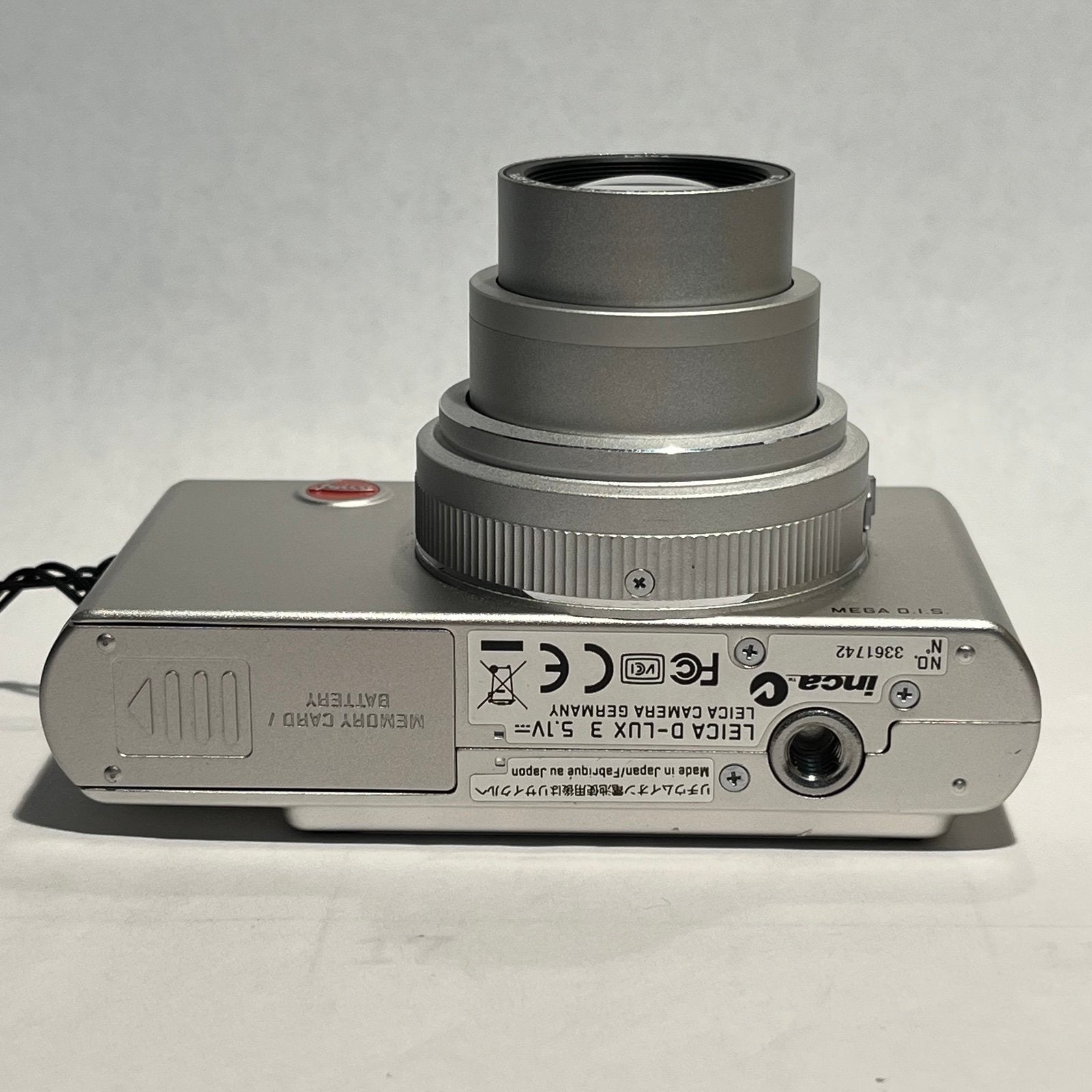 2006 Leica D-Lux 3 10mp Digital Camera Bundle TESTED ALL WORKING